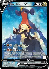 Garchomp V · Astral Radiance Trainer Gallery Pokémon card