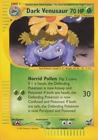 Dark Venusaur #7 · Best of game Pokémon card