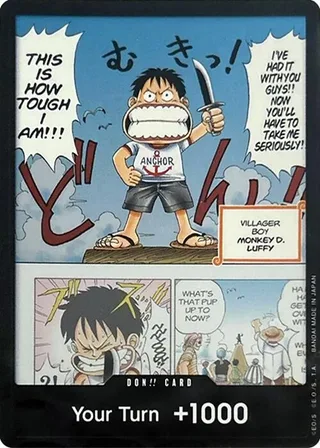 DON!! Card (Young Luffy) (Devil Fruits Collection Vol. 1) #don-card-young-luffy-devil-fruits-collection-vol-1 · One Piece Promotion Cards One Piece card