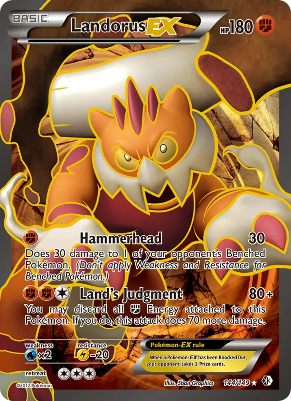 Landorus-EX full card art