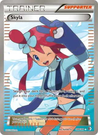 Skyla #149 · Boundaries Crossed Pokémon card