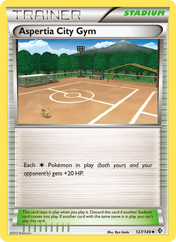 Aspertia City Gym full card art