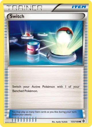 Switch #135 · Boundaries Crossed Pokémon card