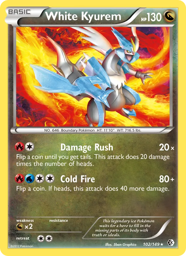 White Kyurem full card art