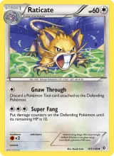 Raticate · Boundaries Crossed Pokémon card