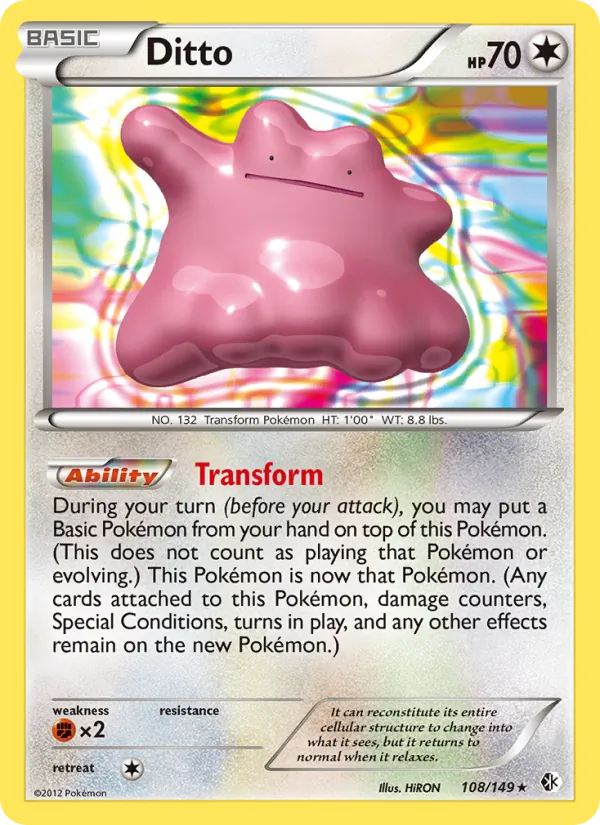Ditto full card art