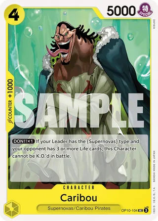 Caribou #OP10-104 · Royal Blood One Piece card