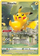 Pikachu · Crown Zenith Galarian Gallery Pokémon card