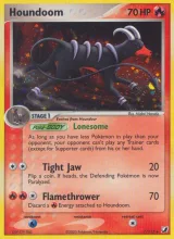 Houndoom · Unseen Forces Pokémon card