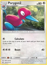 Porygon2 · Burning Shadows Pokémon card