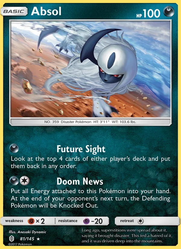 Absol full card art