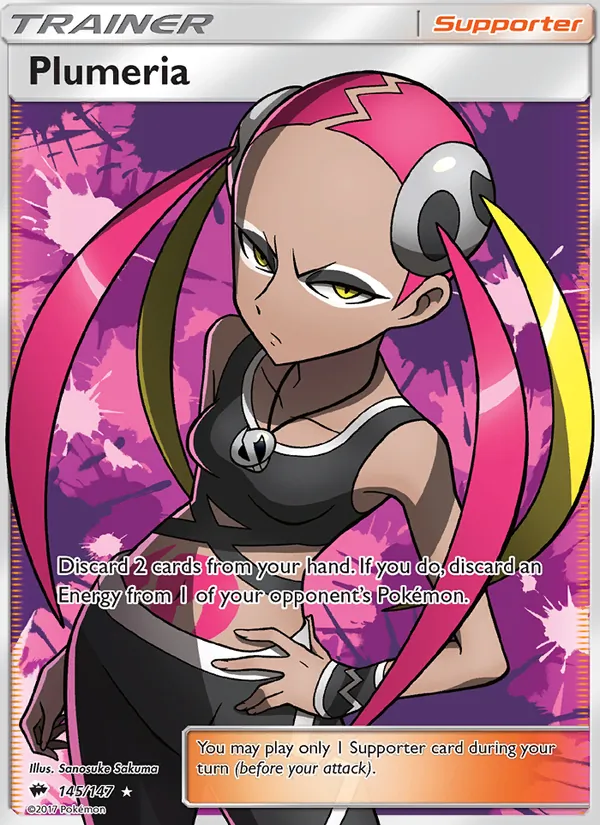 Plumeria full card art