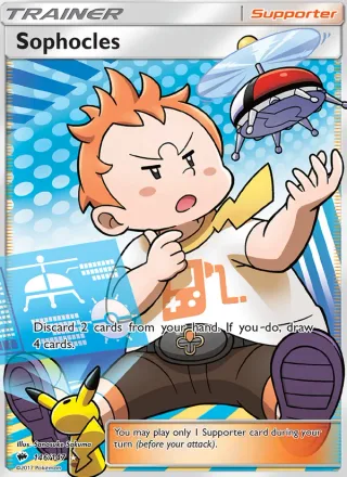Sophocles #146 · Burning Shadows Pokémon card