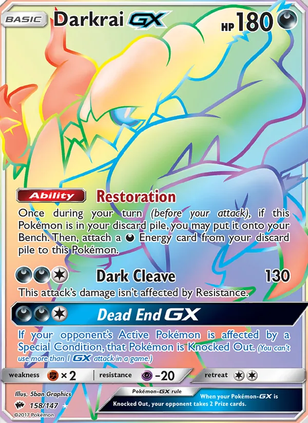 Darkrai GX full card art