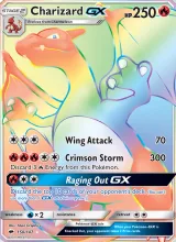 Charizard GX #150/147 · Burning Shadows Pokémon card