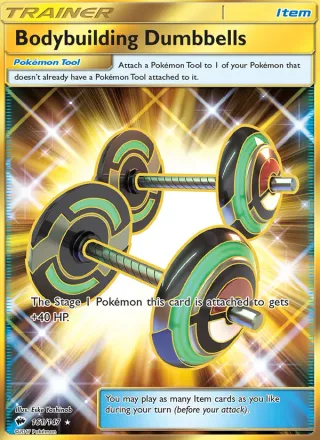 Bodybuilding Dumbbells card