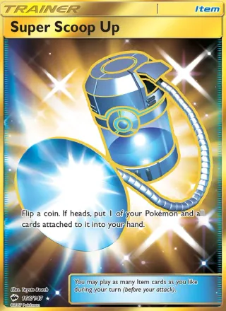 Super Scoop Up #166 · Burning Shadows Pokémon card