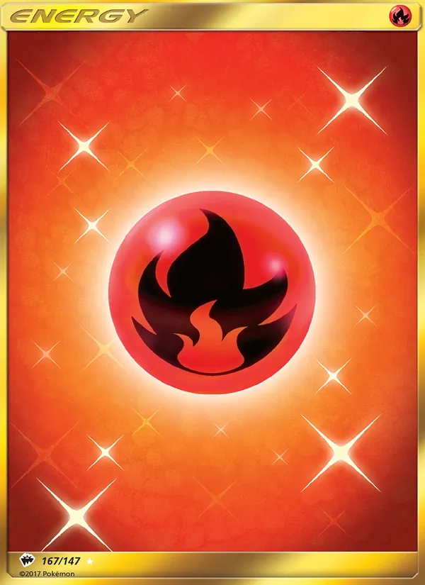 Fire Energy full card art