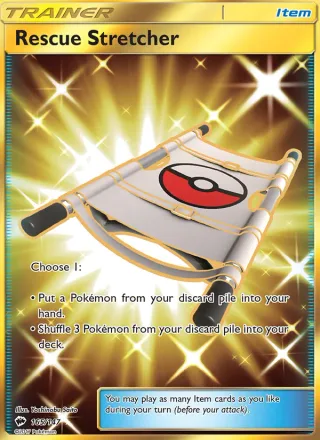 Rescue Stretcher #165 · Burning Shadows Pokémon card
