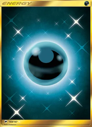 Darkness Energy #168 · Burning Shadows Pokémon card