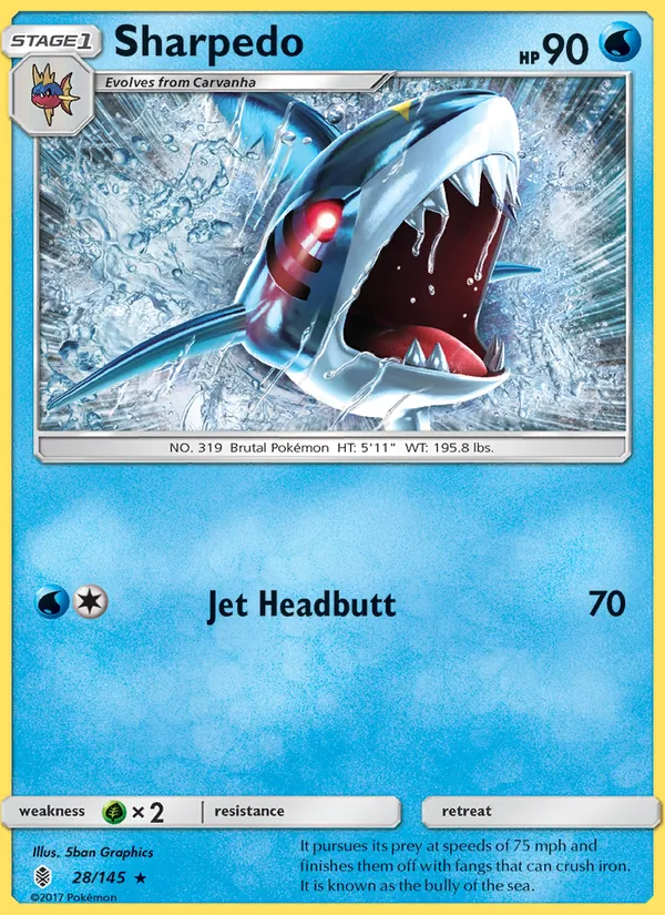 Sharpedo full card art