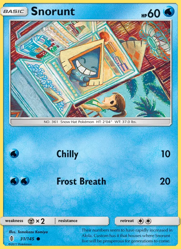 Snorunt full card art