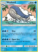 Wailord · Guardians Rising Pokémon card
