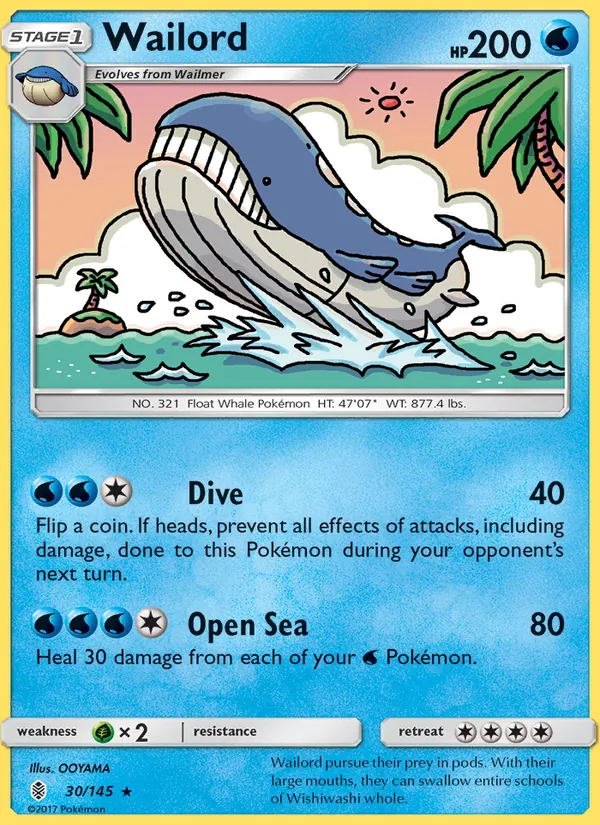 Wailord full card art