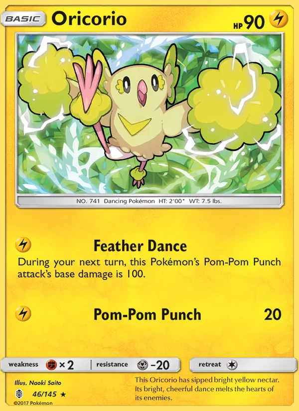 Oricorio full card art