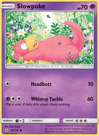 Slowpoke #48 · Guardians Rising Pokémon card