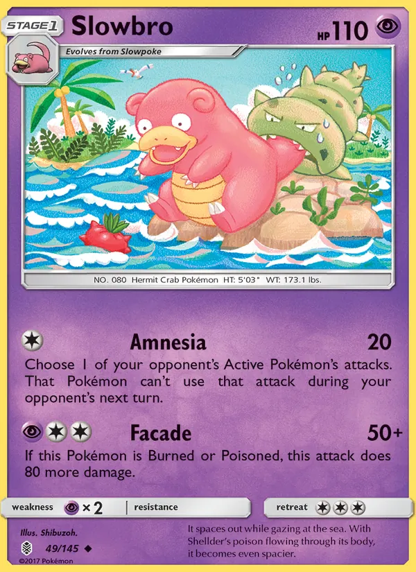 Slowbro full card art