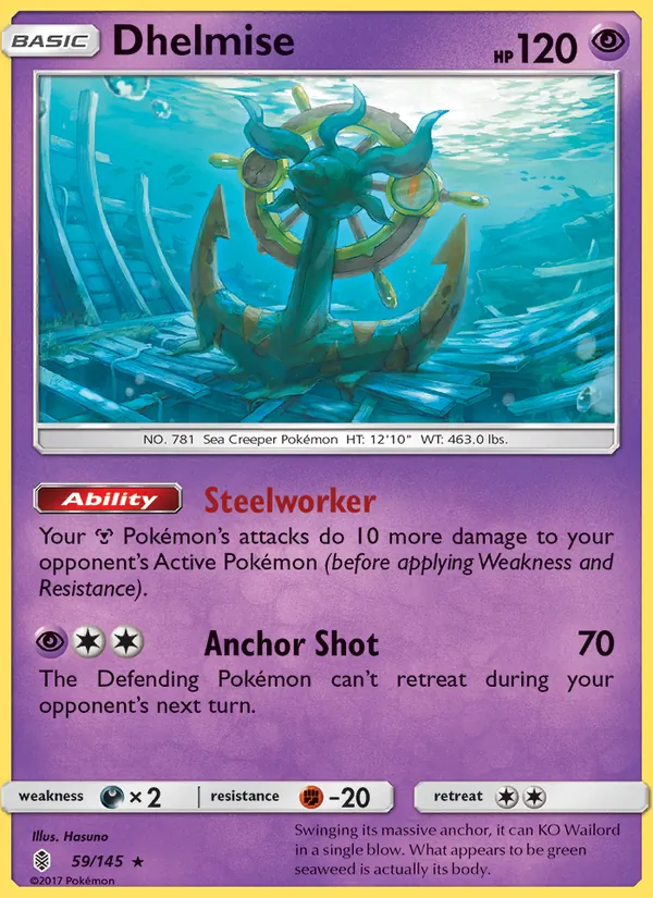 Dhelmise full card art
