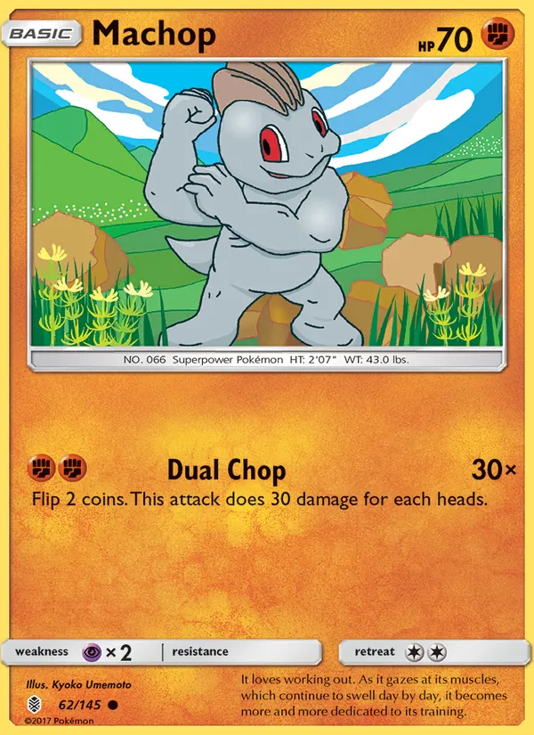 Machop full card art
