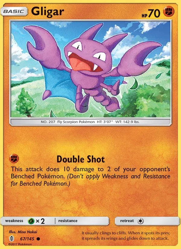 Gligar full card art