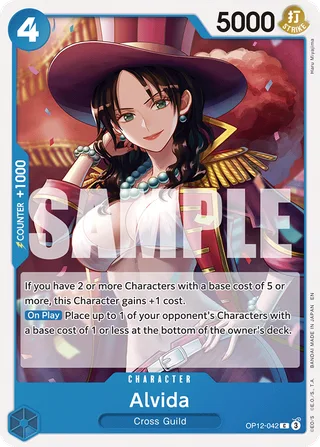Alvida #OP12-042 · Legacy of the Master One Piece card