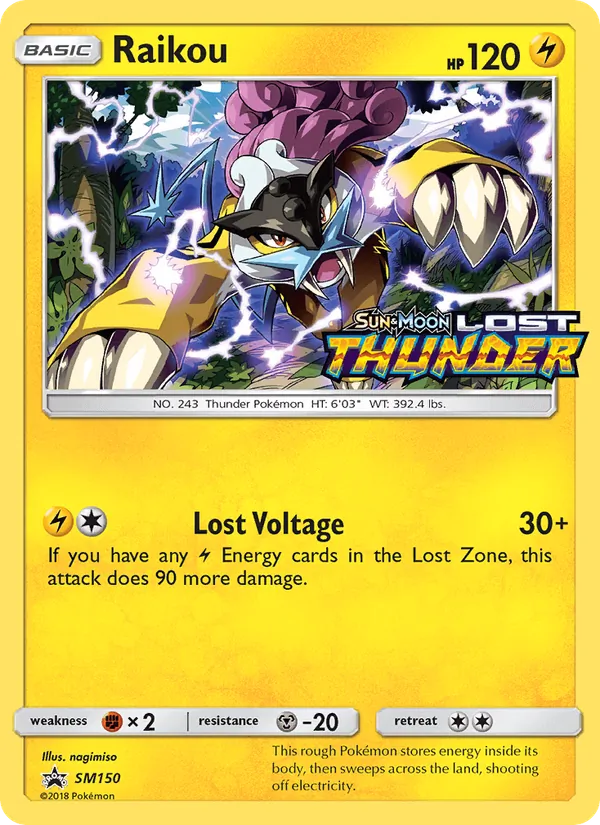 Raikou full card art