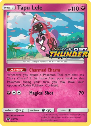 Tapu Lele #SM152 · SM Black Star Promos Pokémon card