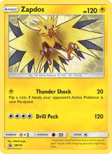 Zapdos · SM Black Star Promos Pokémon card