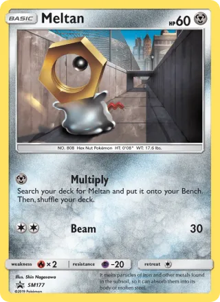 Meltan #SM177 · SM Black Star Promos Pokémon card