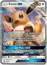 Eevee GX · SM Black Star Promos Pokémon card