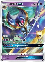 Lunala GX · SM Black Star Promos Pokémon card