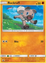 Rockruff · SM Black Star Promos Pokémon card
