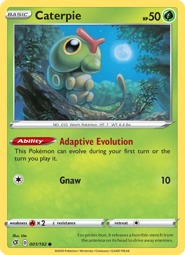 Caterpie full card art