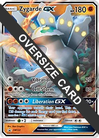 Zygarde GX - SM122 #SM122 · Jumbo cards Pokémon card