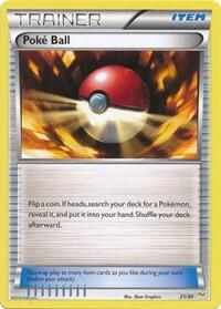 Poké Ball #21 · XY trainer Kit (Noivern) Pokémon card