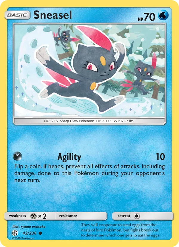 Sneasel full card art