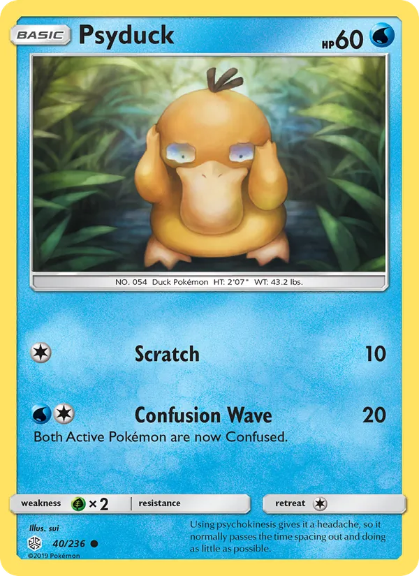 Psyduck full card art