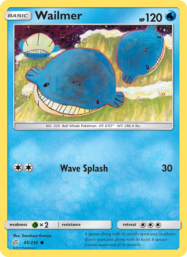 Wailmer full card art