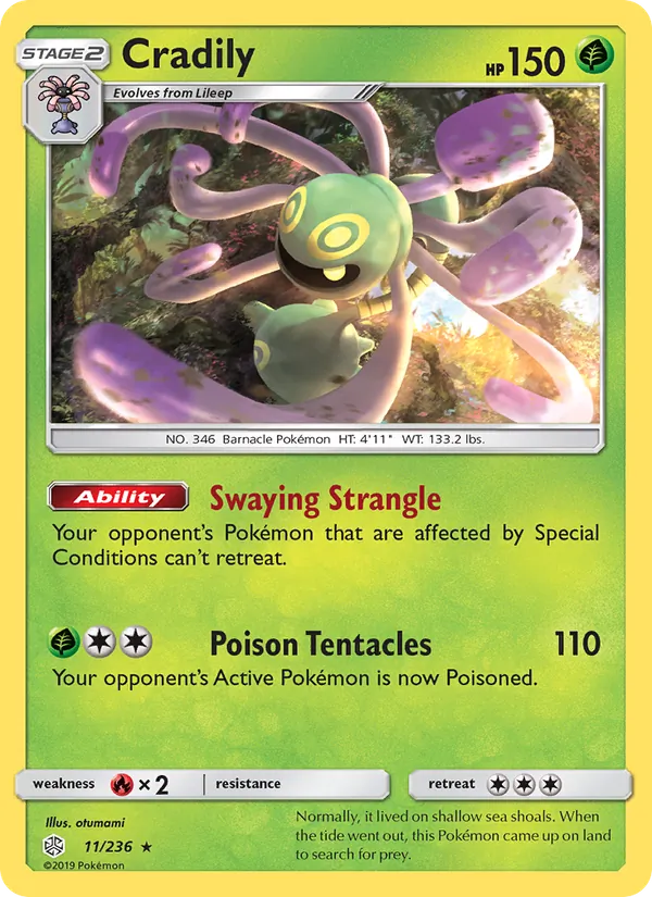 Cradily full card art