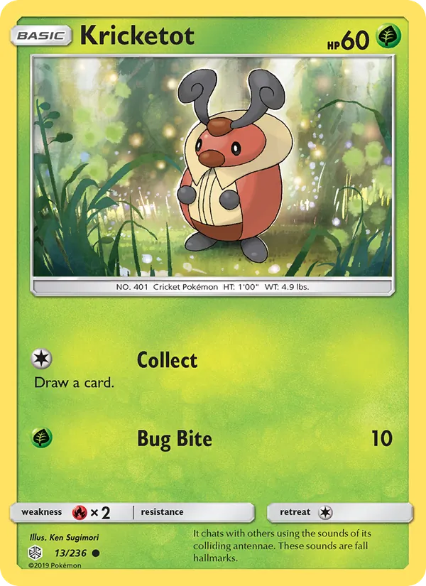Kricketot full card art